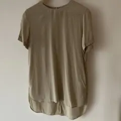 MOGA silkベージュチュニック 半袖