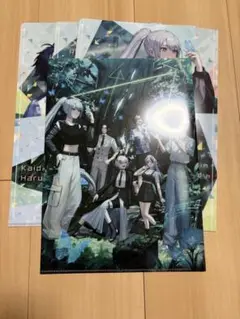 にじさんじクリアファイルコンプリートセット。
