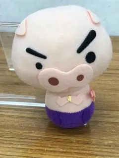 クレヨンしんちゃん ぶりぶりざえもん　てのひらサイズのコロっとまんまるぬいぐるみ