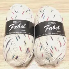 925 ドロップス　DROPS Fabel ソックヤーン　ポップ　ファンシー