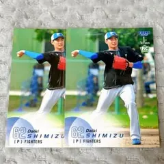 清水大暉 2025 BBM 1st Version レギュラーカード