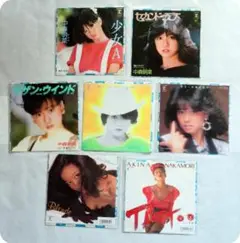 ９月２日まで限定価格/中森明菜/レコード７枚セット