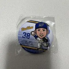 オリックス ガチャ BlueWave第1弾ver. 来田涼斗 缶バッジ