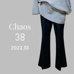 Chaos カオス ラチネフレアーパンツ サイズ38