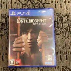 起動確認済　LOST JUDGMENT 裁かれざる記憶　PS4ソフト　セガ