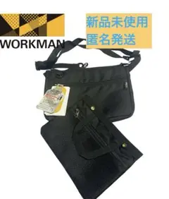 【新品タグ付】ワークマンcorduraネストサコッシュ ショルダーバッグ　黒