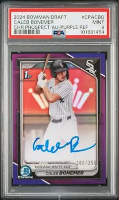 2024 BOWMAN DRAFT CALEB BONEMER auto
