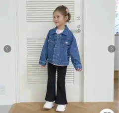 Lycee mine リセマイン　フレアパンツ　裾フリル　パンツ　ブラック