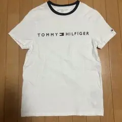 TOMMY HILFIGER 刺繍ロゴ Tシャツ ホワイト