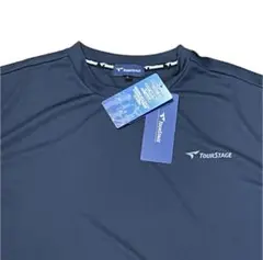 【送料無料・匿名発送】ツアーステージ メンズ 半袖 Tシャツ ネイビー L