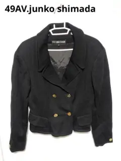 49AV.junko shimada ジャケット ブラック レディース