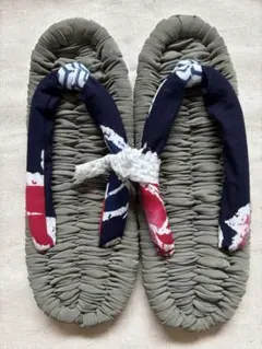 ハンドメイド布草履85