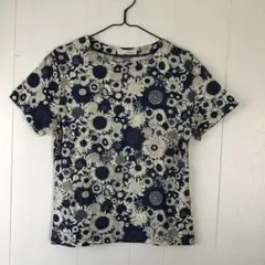 FABRICS リバティ柄　カットソー　日本製