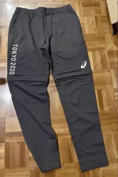 ASICS TOKYO 2020 パンツ M グレー　未使用　ハーフパンツ化