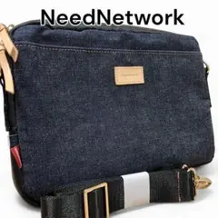 【未使用品】ニードネットワーク　岡山デニム　ショルダーバッグ　クロスバッグ
