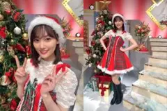 乃木坂46 山下美月 乃木坂スター誕生 クリスマス サンタ L判写真
