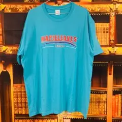 MAPILELEAZVES summer blue メンズ Tシャツ 半袖