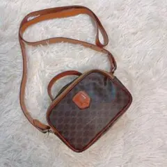 セリーヌ CELINE マカダム トリオンフ 2way ショルダーバッグハンド