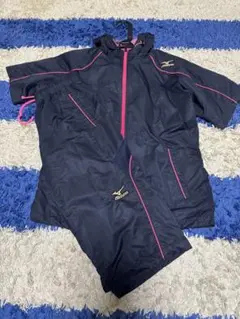 Mizuno Global Elite ウォームアップウェア M ネイビー　M