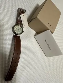 Hawk Company アナログ腕時計 ブラウン