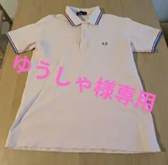 FRED PERRY ピンク ポロシャツ M