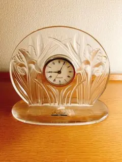 ラリック　置き時計　LALIQUE ラリック アントワネット クロック 15cm 10066900 | ブランド