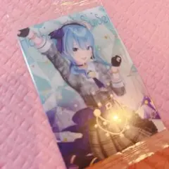 星街すいせい　ウエハース　カード