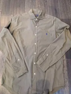 Polo Ralph Lauren Mサイズ 長袖シャツ オリーブ