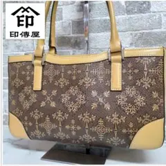 新品未使用　印傳屋 印伝 フォルキィ トートバッグ ハンドバッグ 保存袋付き 新品未使用 印傳屋 印伝 フォルキィ トートバッグ ハンドバッグ