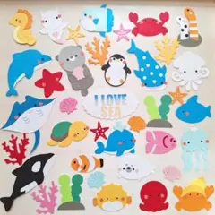 海の生き物　NO.12　水族館セット　クラフトパンチ　880円