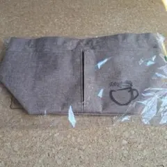 ベージュ コーヒーカップ 弁当袋