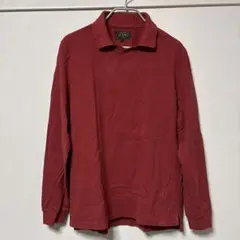 ビームスプラス スキッパーポロシャツ 長袖