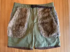 .efiLevol ラビットファー ハーフパンツ