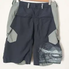 00s y2k tech OAKLEY ギミック ナイロン ショートパンツ L