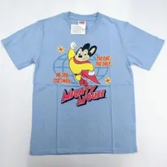新品未使用　サックスブルー　マイティマウス　Tシャツ　Mサイズ