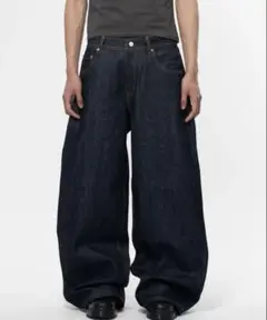 MENES Okayama Raw Selvedge Baggy Jeans S