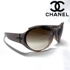 【レア】CHANEL シャネル スタッズ ココマーク サングラス 6016 茶 レア】CHANEL シャネル スタッズ ココマーク サングラス 6016 茶
