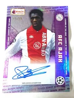 Seedorf セードルフ Topps Auto クラレンス 直筆 サイン