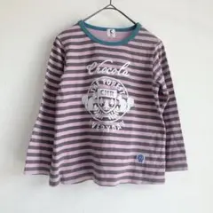 ショコラ chocola ロングTシャツ 130 ボーダー