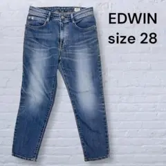 《EDWIN》 ED52 デニムパンツ ジーンズ 28 アンクルカット ワイド