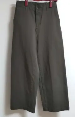 新品　MUJI　無印良品　ワイドパンツ　M