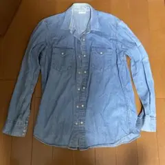 GU デニムシャツ Lサイズ