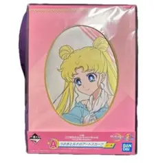 セーラームーン 1番くじ A賞 うさぎとルナのアートスカーフ