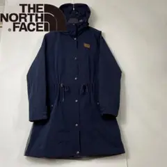 K4045 レディースM 紺色 WHITE LABEL ロングコート