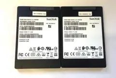 ➁-W997-SanDisk SATA 256GB 2.5インチ SSD 2点