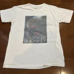 National Geographic SNOW MONKEY Tシャツ