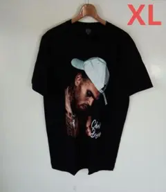 クリス・ブラウン Chris Brown キャップ バンドTシャツ(XL)コ14