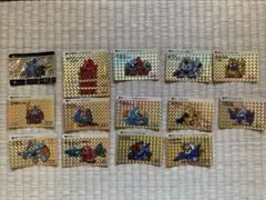 ガンダム　カードダス　ホログラム カード 14種類