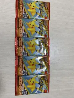 ハッピーセット　ポケモンカード　プロモパック5パック