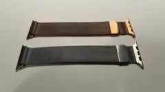 美品　Apple Watch 44mm 2種類セットステンレス メッシュバンド
